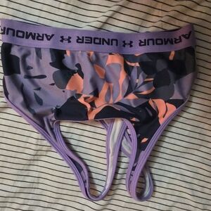 Under Armour Purple and Orange Sports Briefs